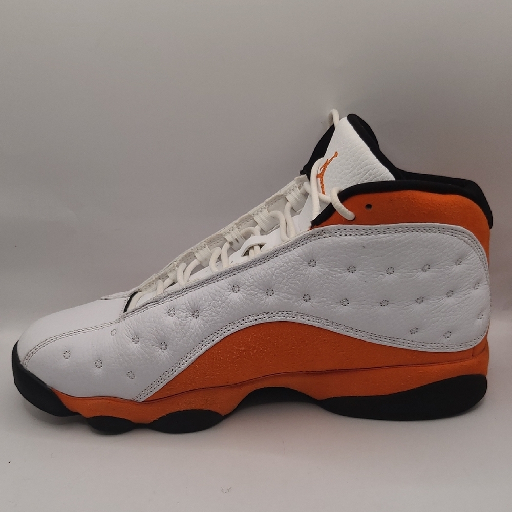 Air Jordan 13 Retro Men's Sneakers - Starfish/Black Size 10.5 414571-108 - Picture 6 of 10